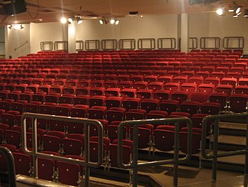 Dies ist der leere Publikumssaal vom Theater im Forum. Foto: Stadt Glinde