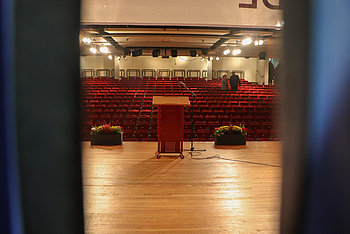Blick auf die Sitze im Veranstaltungsraum Forum - Foto: Stadt Glinde