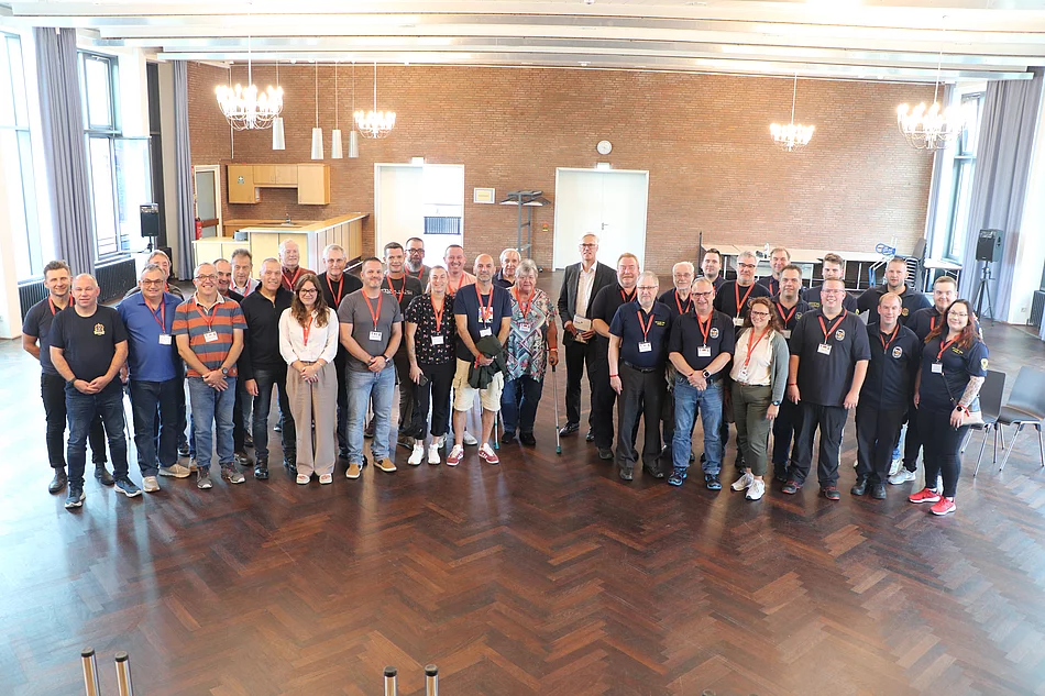 Empfang zum 125-jährigen Jubiläum der FFW Glinde mit Gästen aus Bacharach (RP in Dtd) Otava (FIN) Tønder (DK) Worthing (GB) Carquefou (F) Foto Stadt Glinde 