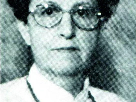 Ein Foto von Marguerite Beillevert (etwa 1979)