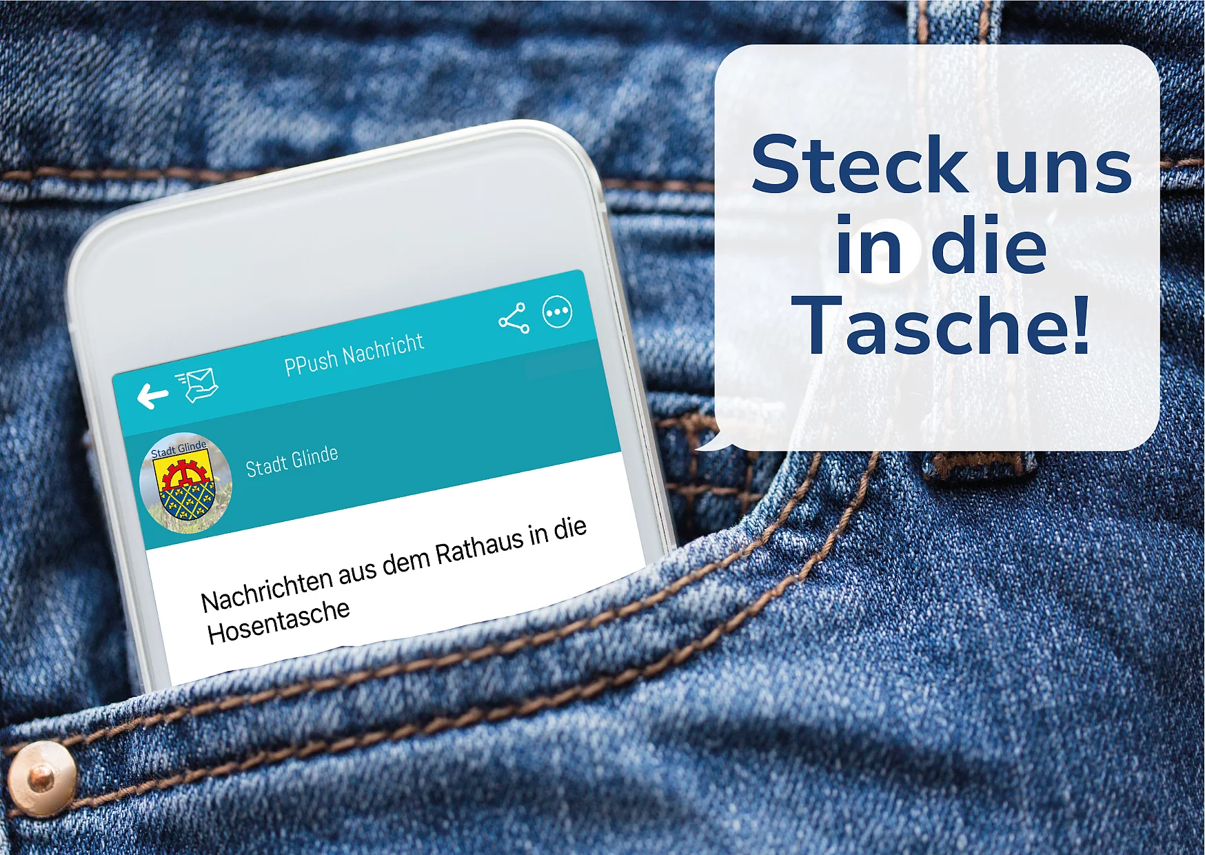 Mit der App PPush landen Nachrichten direkt auf dem Smartphone