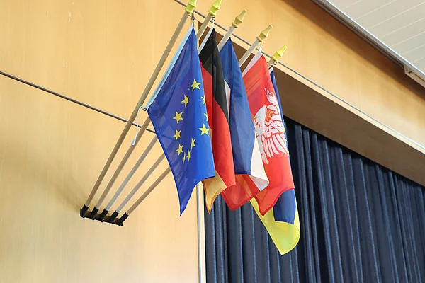 Fahnen von Europa, Deutschland, Schleswig-Holstein, Stormarn & Glinde 