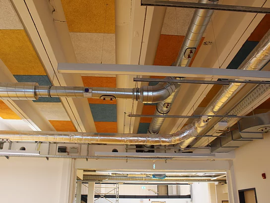 Umbau Schulzentrum Oher Weg Naturwissenschaftsbereich Denkenelemente Foto: Stadt Glinde