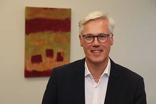 Glindes Bürgermeister Rainhard Zug Ein Foto von Glindes Bürgermeister Rainhard Zug